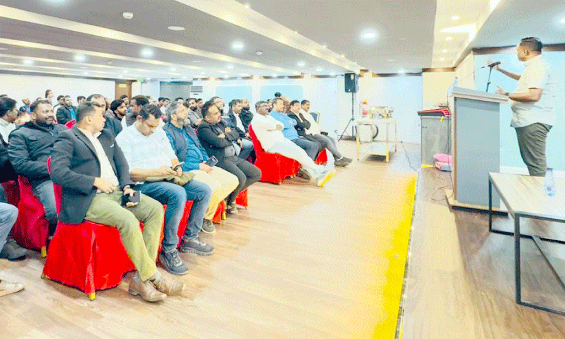 ജു​ബൈ​ലി​ൽ സ്വീ​ക​ര​ണ സ​മ്മേ​ള​നം സം​ഘ​ടി​പ്പി​ച്ചു