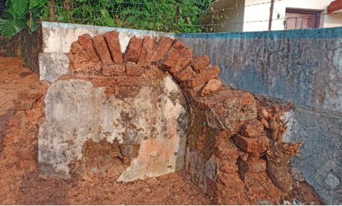 ടി​പ്പു​വി​ന്റെ വെടിമ​രു​ന്ന​റ നാ​ശ​ത്തി​ന്റെ വ​ക്കി​ൽ