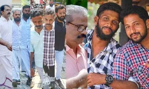 പെരിയ ഇരട്ടക്കൊല: 10 പ്രതികൾക്ക് ഇരട്ട ജീവപര്യന്തം; മുൻ സി.പി.എം എം.എൽ.എ കുഞ്ഞിരാമന് അഞ്ചുവർഷം തടവ്