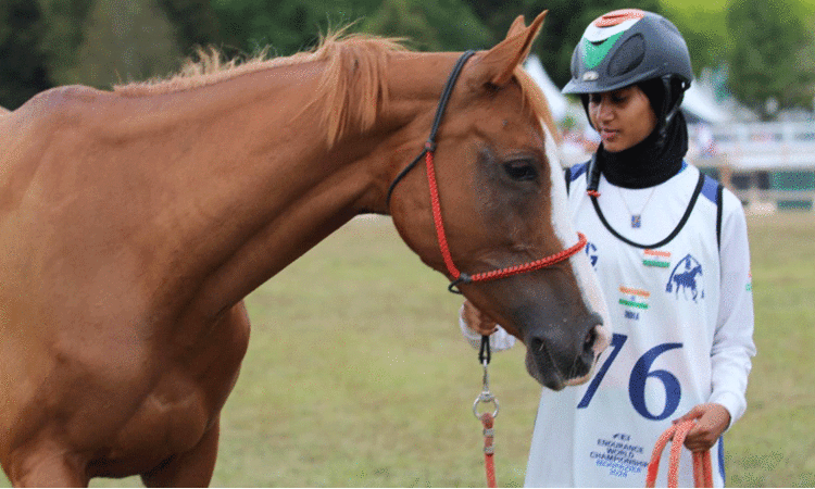 ലോകത്തിലെ ഏറ്റവും വലിയ കുതിര സവാരി മത്സരത്തിൽ വിജയിച്ച് റെക്കോഡിട്ട നിദ അന്‍ജുമിനെക്കുറിച്ചറിയാം