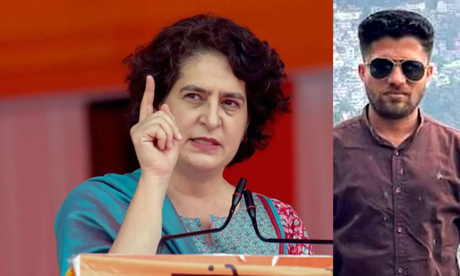 Mukesh Chandrakar, Priyanka Gandhi