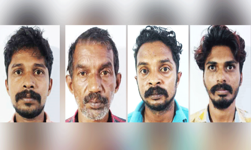 കെ.എസ്.ആർ.ടി.സി ഡ്രൈവറെ കൈയേറ്റം ചെയ്ത കേസിൽ നാലുപേർ പിടിയിൽ