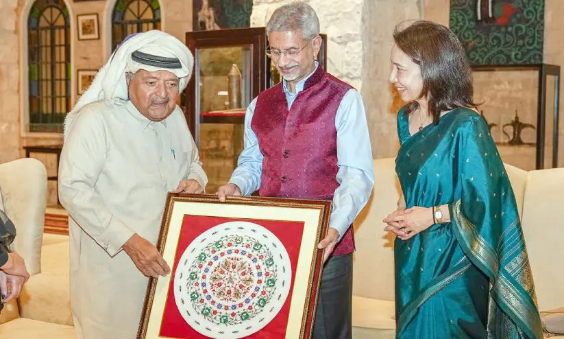 ഇ​ന്ത്യ​ൻ വി​ദേ​ശ​കാ​ര്യ​മ​ന്ത്രി പ്ര​ധാ​ന​മ​ന്ത്രി​യു​മാ​യി കൂ​ടി​ക്കാ​ഴ്ച ന​ട​ത്തി