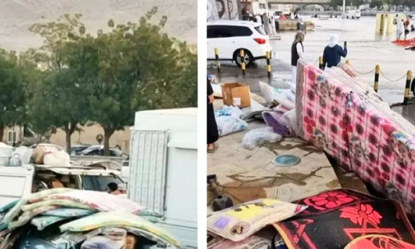 നിസ്വ മാർക്കറ്റിൽ വെള്ളം കയറി നിസ്വ മാർക്കറ്റിൽ വെള്ളം കയറി