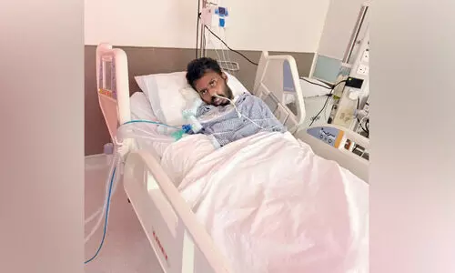 വാ​ഹ​നാ​പ​ക​ട​ത്തി​ൽ പ​രി​ക്കേ​റ്റ് ര​ണ്ടു​ മാ​സ​മാ​യി   ആ​ശു​പ​ത്രി​യി​ൽ