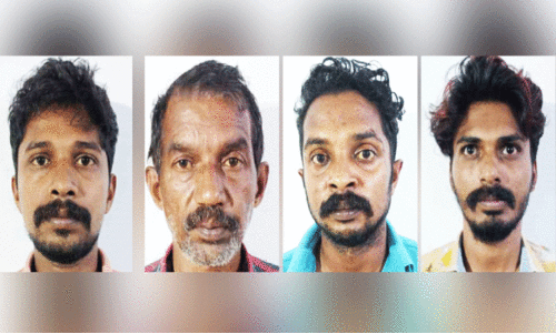 കെ.എസ്.ആർ.ടി.സി ഡ്രൈവറെ കൈയേറ്റം ചെയ്ത കേസിൽ നാലുപേർ പിടിയിൽ