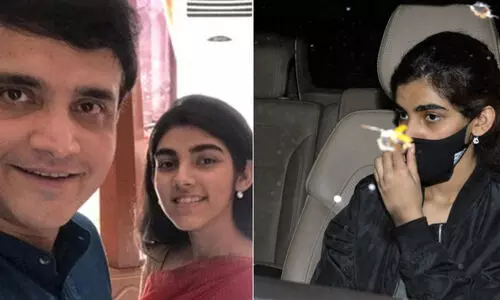 ഗാംഗുലിയുടെ മകൾ സഞ്ചരിച്ച കാറിൽ ബസിടിച്ചു; നിർത്താതെ പോയ ബസ് പിന്തുടർന്ന് പിടികൂടി