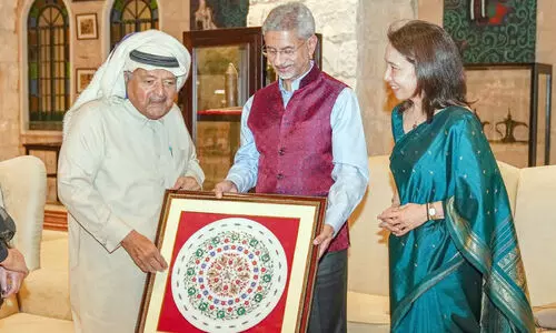 ഇ​ന്ത്യ​ൻ വി​ദേ​ശ​കാ​ര്യ​മ​ന്ത്രി പ്ര​ധാ​ന​മ​ന്ത്രി​യു​മാ​യി കൂ​ടി​ക്കാ​ഴ്ച ന​ട​ത്തി