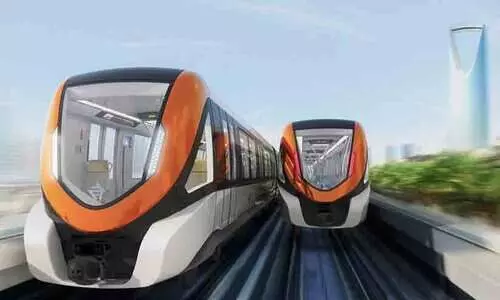 റിയാദ്​ മെട്രോ പദ്ധതി പൂർണമാകുന്നു, ഓറഞ്ച്​ ട്രാക്കിൽ നാളെ​ മുതൽ ട്രെയിനോടും