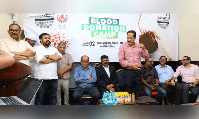 ഷാർജ കെ.എം.സി.സി തൃശൂർ ജില്ല കമ്മിറ്റി മെഡിക്കൽ ക്യാമ്പ് ഷാർജ കെ.എം.സി.സി തൃശൂർ ജില്ല കമ്മിറ്റി മെഡിക്കൽ ക്യാമ്പ്