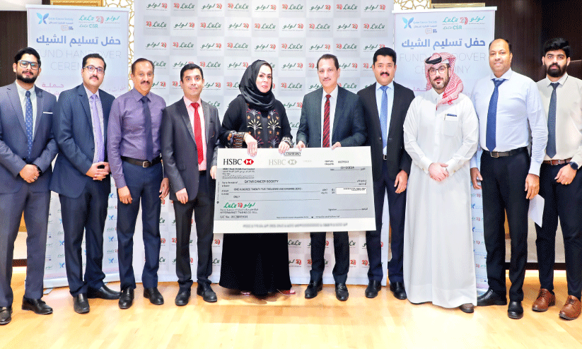 അ​ർ​ബു​ദ​ത്തെ തു​ര​ത്താ​ൻ ലു​ലു​വി​ന്റെ പി​ന്തു​ണ