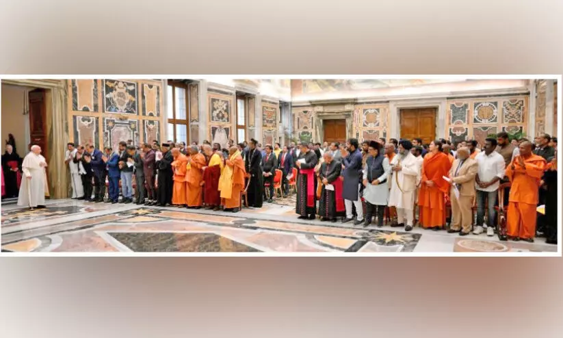 വ​ത്തി​ക്കാ​നി​ൽ  മ​ല​യാ​ള​ത്തി​ന്റെ മാ​ന​വി​ക  ഉ​ത്സ​വം