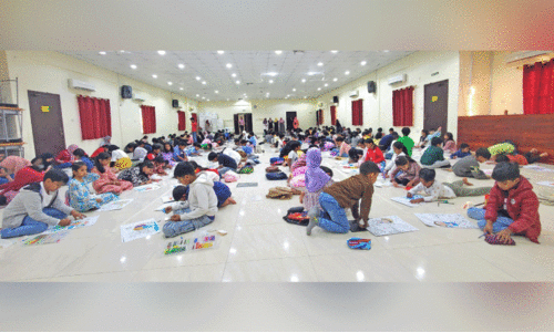 മ​ല​ർ​വാ​ടി ക​ള​റി​ങ് മ​ത്സ​രം