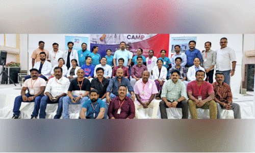 ജ​നപ​ങ്കാ​ളി​ത്തംകൊ​ണ്ട് ശ്ര​ദ്ധേ​യ​മാ​യി മെ​ഗാ   മെ​ഡി​ക്ക​ല്‍ ക്യാ​മ്പ്