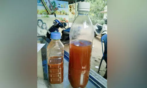 ‘കുടിവെള്ളം വരും ആഴ്ചയിൽ ഒരുവട്ടം’ ; ല​ഭി​ക്കു​ന്ന​ത് ച​ളി​വെ​ള്ളം