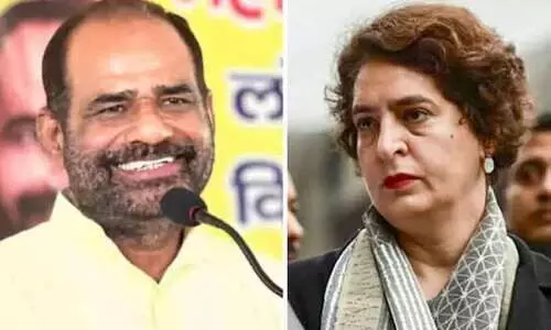 Ramesh Bidhuri, Priyanka Gandhi