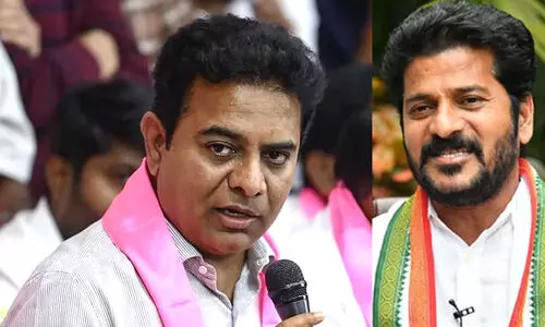 Revanth Reddy, KT Rama Rao