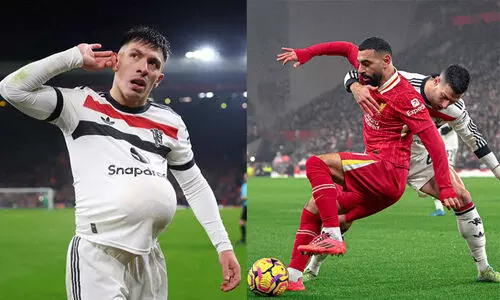 ആൻഫീൽഡിൽ ചെമ്പടയെ പൂട്ടി; യുനൈറ്റഡിന് ജയത്തോളം പോന്ന സമനില, 2-2