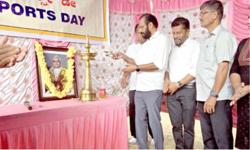 കാ​യി​ക മ​ത്സ​രം സം​ഘ​ടി​പ്പി​ച്ചു