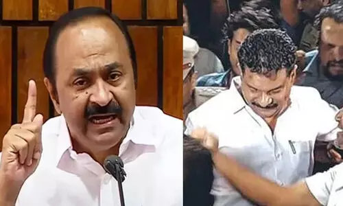 പിണറായി വിജയനെയും ഉപജാപക സംഘത്തെയും എതിർക്കുന്ന ആർക്കും ഈ ഗതി വരും; അൻവറിന് പിന്തുണയുമായി വി.ഡി.സതീശൻ