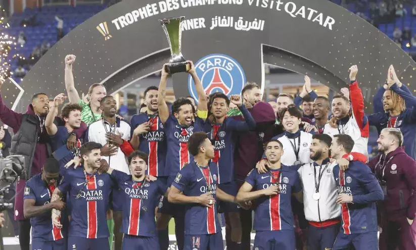 ഫ്രഞ്ച് സൂപ്പർ കപ്പിൽ പി.എസ്.ജിക്ക് ട്രിപ്പിൾ മുത്തം