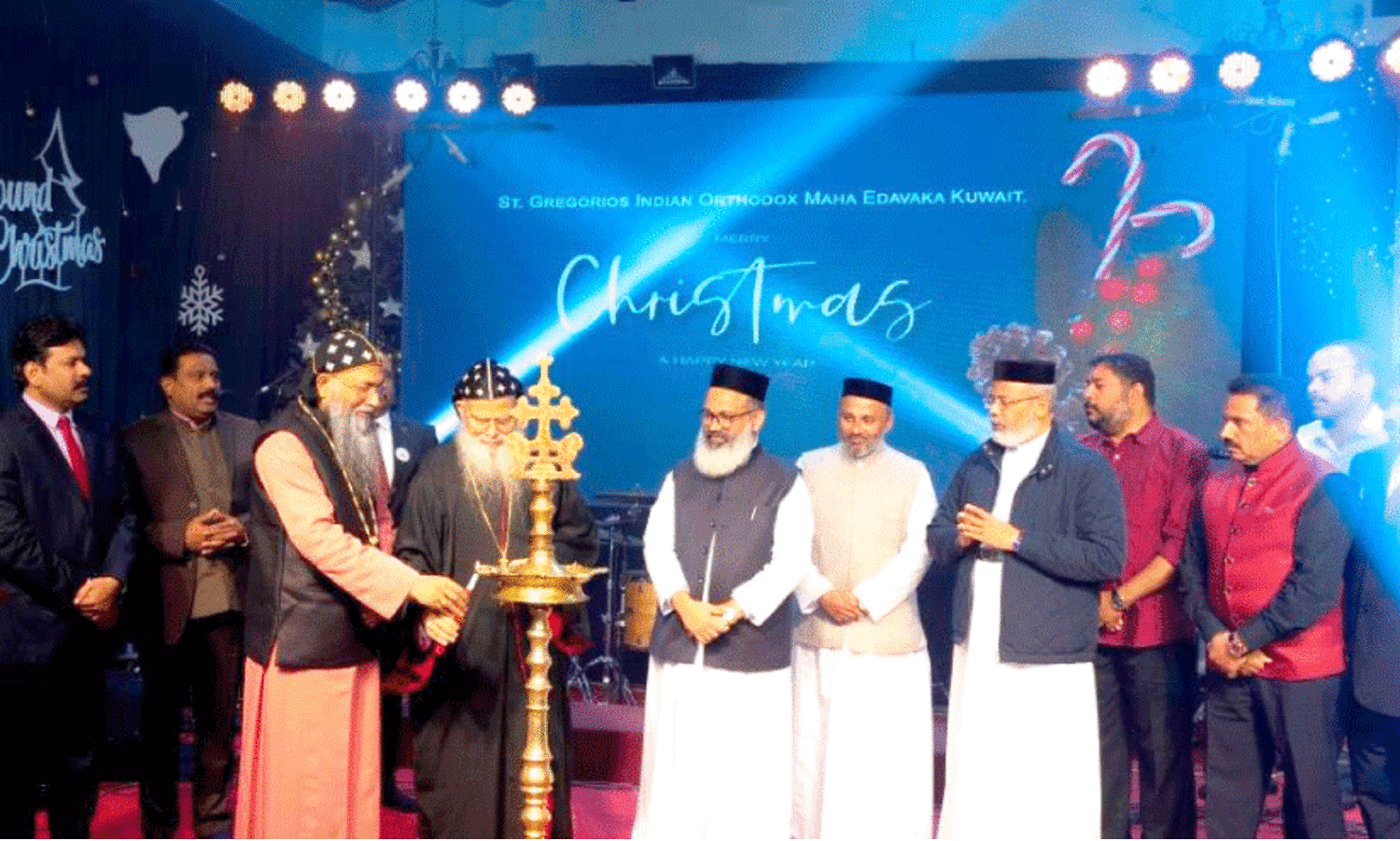 സെ​ന്‍റ് ഗ്രീ​ഗോ​റി​യോ​സ്‌ മ​ഹാ ഇ​ട​വ​ക ക്രി​സ്​മ​സ്‌-​പു​തു​വ​ത്സ​രാ​ഘോ​ഷം