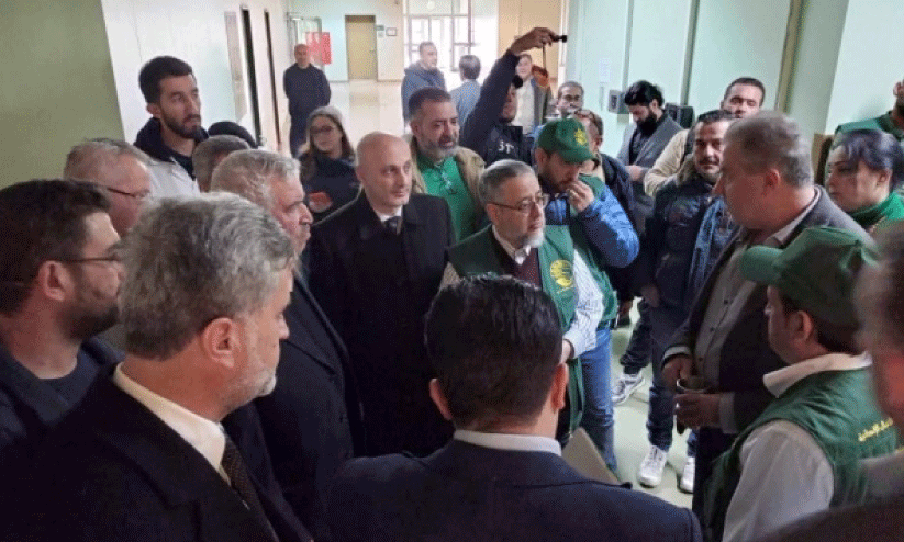 സൗദി പ്രതിനിധിസംഘം സിറിയൻ ആശുപത്രികൾ സന്ദർശിച്ചു സൗദി പ്രതിനിധിസംഘം സിറിയൻ ആശുപത്രികൾ സന്ദർശിച്ചു