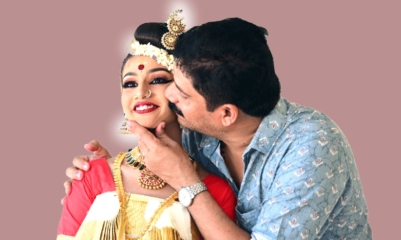 അ​ര​ങ്ങി​ൽ നി​റ​ഞ്ഞാ​ടി; അ​മ​യ​ക്ക് അ​ച്ഛ​​ന്‍റെ പൊ​ന്നു​മ്മ