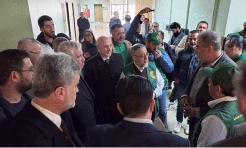 സൗദി പ്രതിനിധിസംഘം സിറിയൻ ആശുപത്രികൾ സന്ദർശിച്ചു സൗദി പ്രതിനിധിസംഘം സിറിയൻ ആശുപത്രികൾ സന്ദർശിച്ചു