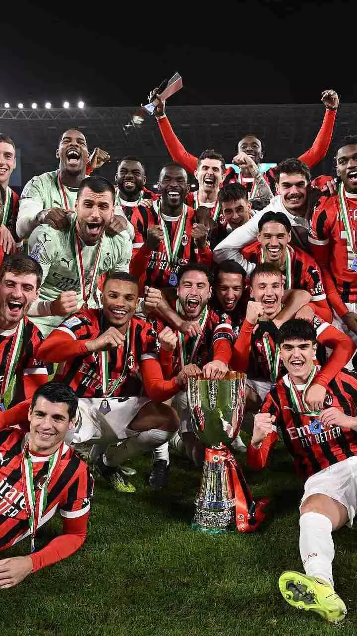 ഇന്‍ററിനെ വീഴ്ത്തി ഇറ്റാലിയൻ സൂപ്പർ കപ്പിൽ മുത്തമിട്ട് മിലാൻ