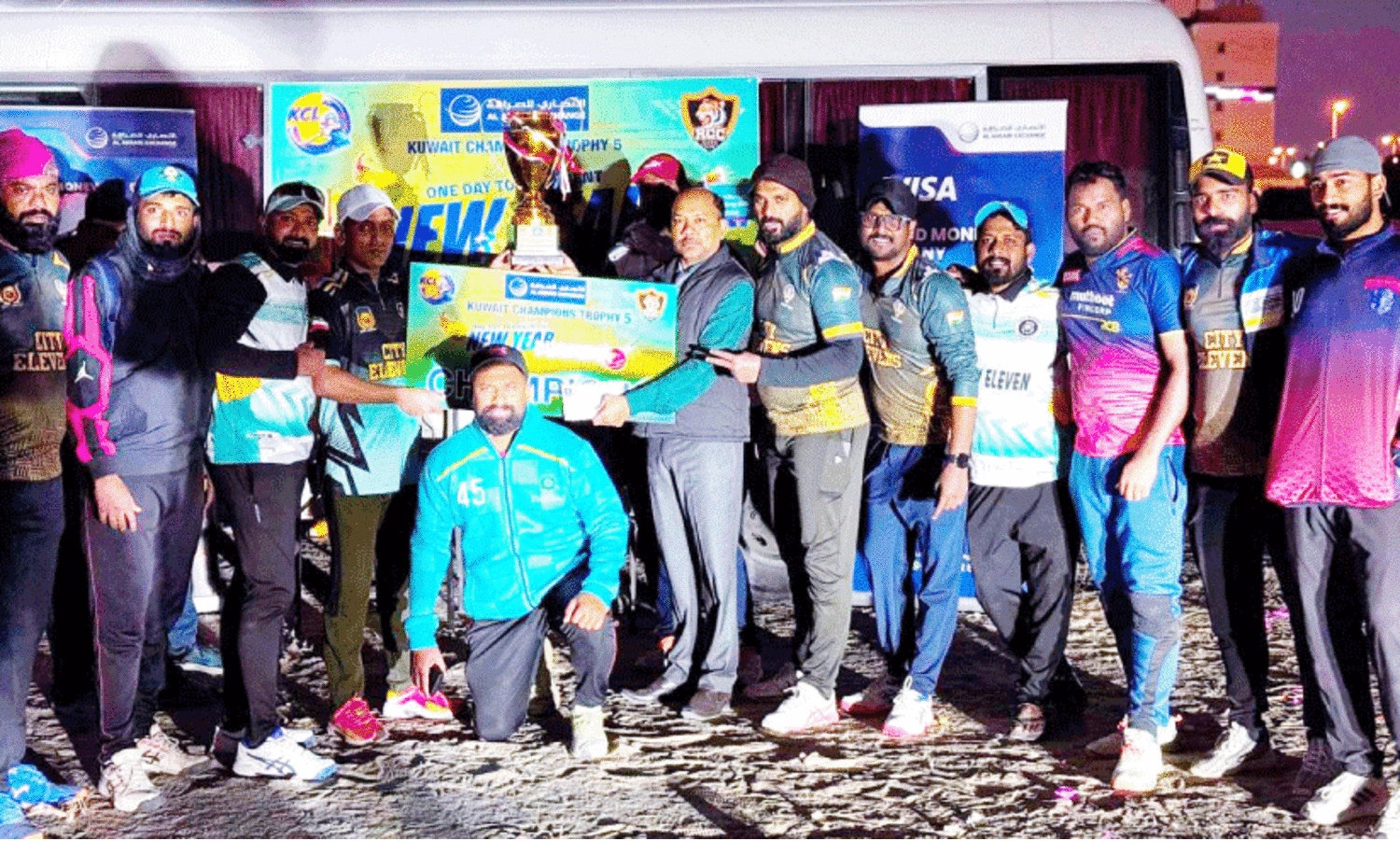 അ​ൽ അ​ൻ​സാ​രി എ​ക്സ്ചേ​ഞ്ച് ചാ​മ്പ്യ​ൻ​സ് ട്രോ​ഫി: സി​റ്റി ഇ​ല​വ​ൻ ജേ​താ​ക്ക​ൾ