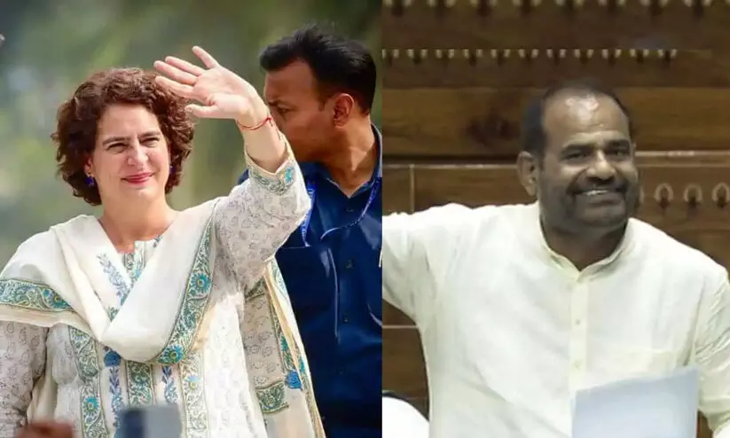 ബിധുരിയുടെ പരാമർശങ്ങൾക്ക് മറുപടിയുമായി പ്രിയങ്ക ഗാന്ധി ബിധുരിയുടെ പരാമർശങ്ങൾക്ക് മറുപടിയുമായി പ്രിയങ്ക ഗാന്ധി