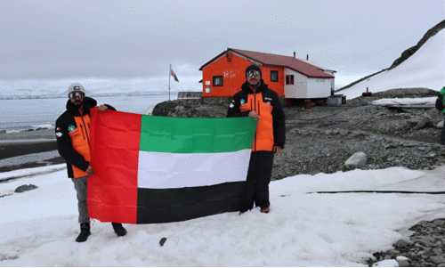 കാ​ലാ​വ​സ്ഥ വ്യ​തി​യാ​നം പ​ഠി​ക്കാ​ൻ ഇ​മാ​റാ​ത്തി വി​ദ​ഗ്​​ധ​ർ അ​ന്‍റാ​ർ​ട്ടി​ക്ക​യി​ൽ