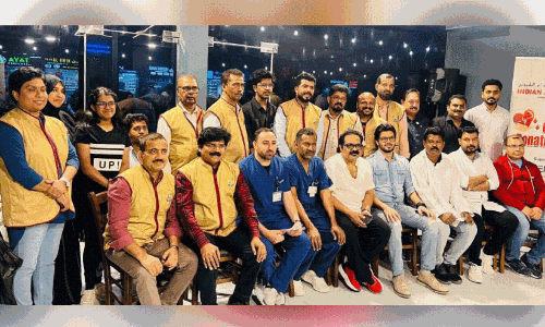 ര​ക്ത​ദാ​ന ക്യാ​മ്പ്​ സം​ഘ​ടി​പ്പി​ച്ചു