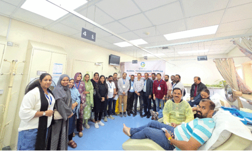 ജി.​ടി.​എ​ഫ് ര​ക്ത​ദാ​ന ക്യാ​മ്പ്