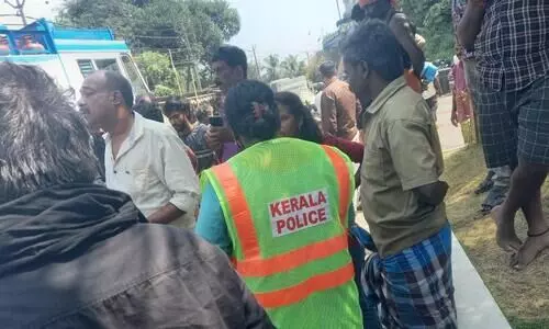 മിനിലോറിയിടിച്ച് ശബരിമല തീർഥാടകൻ മരിച്ചു; നിർത്താതെ പോയ ലോറി പിന്തുടർന്ന് പിടികൂടി