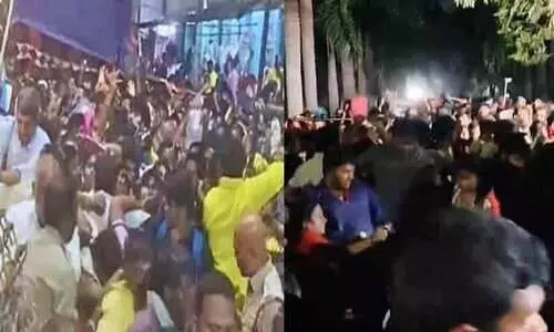 തിരുപ്പതി ക്ഷേത്രത്തിൽ തിക്കിലും തിരക്കിലും പെട്ട് ആറു പേർ മരിച്ചു; നിരവധി പേർക്ക് പരിക്ക് -വിഡിയോ