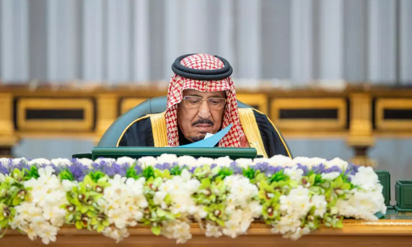 Saudi cabinet meeting