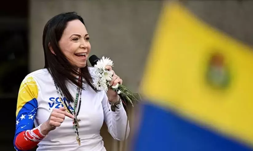 വെ​നി​സ്വേ​ല​യി​ൽ പ്ര​തി​പ​ക്ഷ നേ​താ​വി​നെ ‘ത​ട്ടി​ക്കൊ​ണ്ടു’ പോ​യെന്ന്