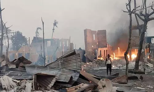 മ്യാൻമറിൽ ഗ്രാമത്തിനു നേരെ സൈന്യത്തിന്റെ വ്യോമാക്രമണം: 40 പേർ കൊല്ലപ്പെട്ടു