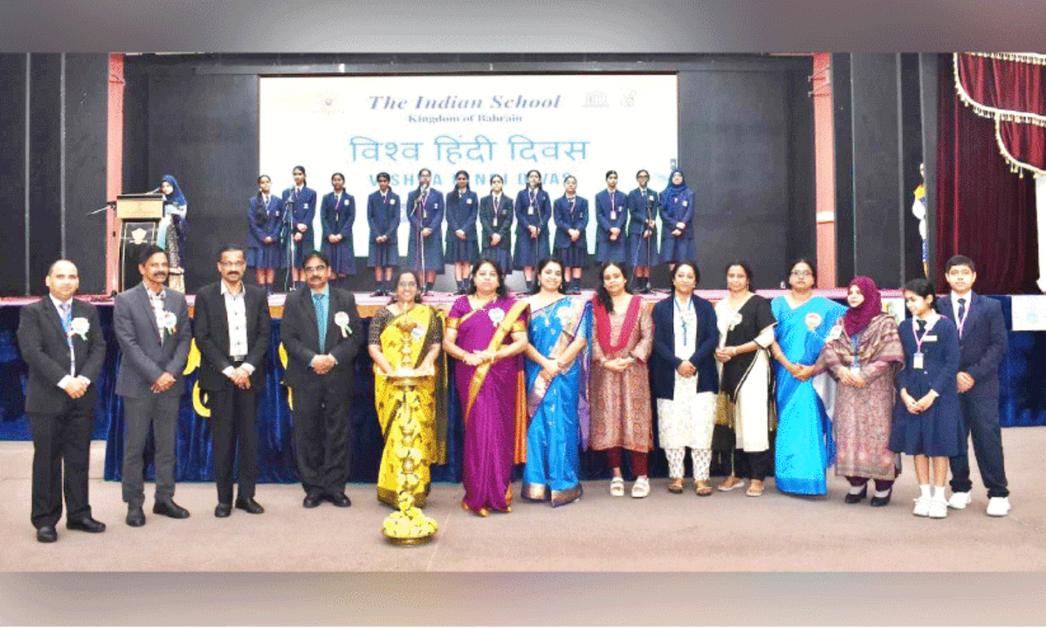 ഇ​ന്ത്യ​ൻ സ്കൂ​ൾ വി​ശ്വ ഹി​ന്ദി ദി​നം ആ​ഘോ​ഷി​ച്ചു