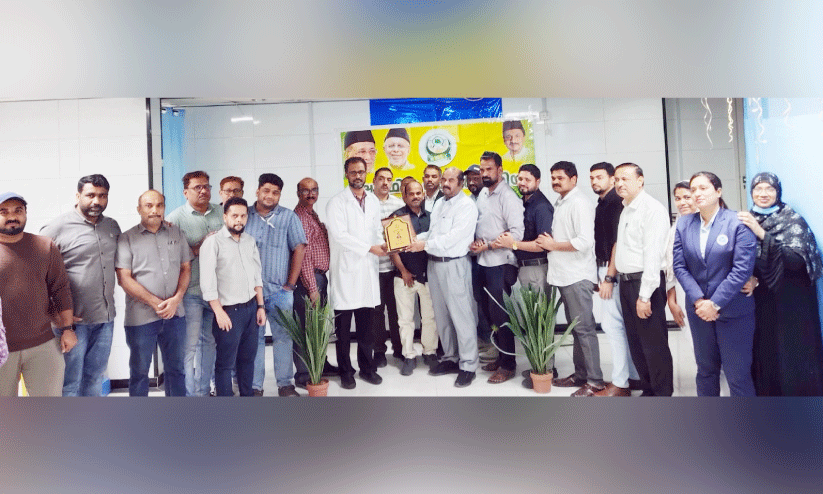 ഡോ. ​സൈ​ഫു​ദ്ദീ​ൻ കൊ​ണ്ടാ​ണ​ത്തി​ന് കെ.​എം.​സി.​സി ആ​ദ​രം