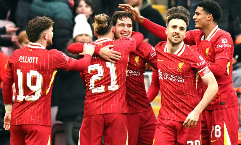 ലിവർപൂൾ വിളയാട്ടം! സ്റ്റാൻലിക്കെതിരെ 4-0 ജയവുമായി എഫ്.എ കപ്പ് നാലാം റൗണ്ടിൽ