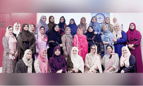 സി​ജി വി​മ​ൻ ക​ല​ക്ടി​വ് വ​ർ​ക് ഷോ​പ്പ്; ‘മ​ന​സ്സി​നെ ശാ​ക്തീ​ക​രി​ക്കു​ക, ജീ​വി​ത​ത്തെ പു​ണ​രു​ക’