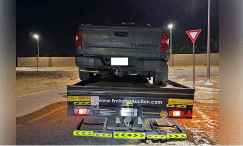 അ​പ​ക​ട​ക​ര​മാ​യ ഡ്രൈ​വി​ങ്​; ദു​ബൈ​യി​ൽ ഡ്രൈ​വ​ർ​ക്ക്​ 50,000 ദി​ർ​ഹം പി​ഴ