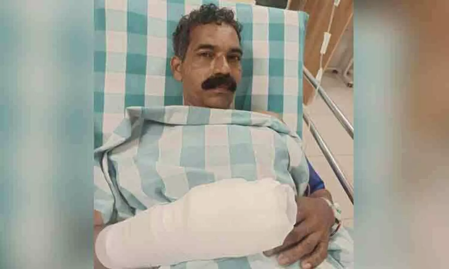 കാട്ടുപന്നി ആക്രമണത്തിൽ ഗൃഹനാഥന്  ഗുരുതര പരിക്ക്