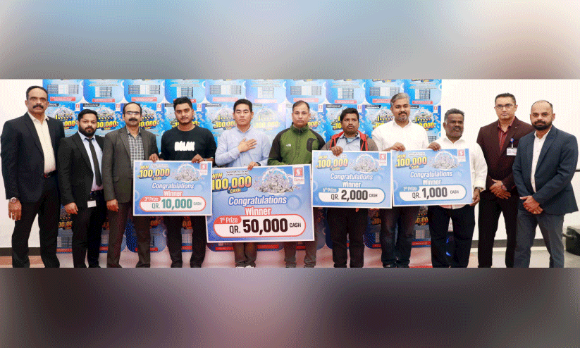 സഫാരി വിൻ 1,00,000 റിയാൽ; വിജയികൾക്ക് സമ്മാനങ്ങൾ കൈമാറി സഫാരി വിൻ 1,00,000 റിയാൽ; വിജയികൾക്ക് സമ്മാനങ്ങൾ കൈമാറി