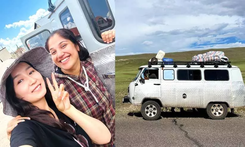 UAZ എന്ന റഷ്യന് വാനും അതിലെ യാത്രികയായ സാറയും