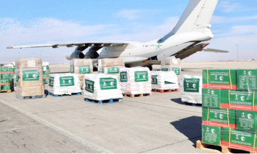 സി​റി​യ​ക്ക് സ​ഹാ​യം തു​ട​ർ​ന്ന് സൗ​ദി; ഒ​മ്പ​താം ദു​രി​താ​ശ്വാ​സ വി​മാ​നം ഡ​മ​സ്ക​സി​ലെ​ത്തി