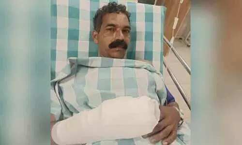 കാട്ടുപന്നി ആക്രമണത്തിൽ ഗൃഹനാഥന് ഗുരുതര പരിക്ക് കാട്ടുപന്നി ആക്രമണത്തിൽ ഗൃഹനാഥന് ഗുരുതര പരിക്ക്